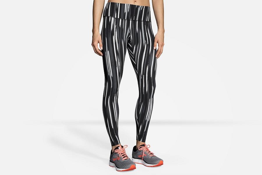 Brooks Ghost Women Athletic Wear & Running Tights Grey VOA561843